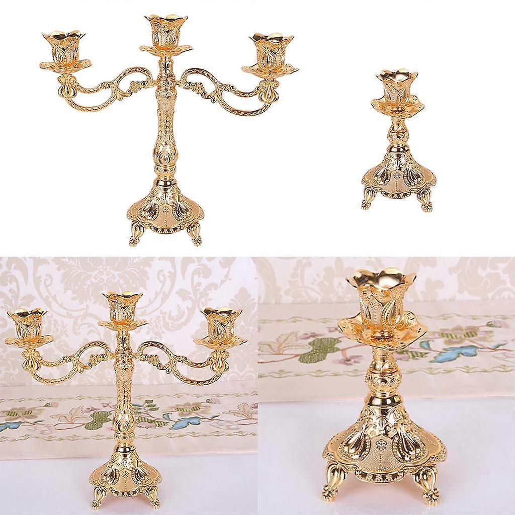 2pcs Wedding Candle Holder Stand Table Dinning