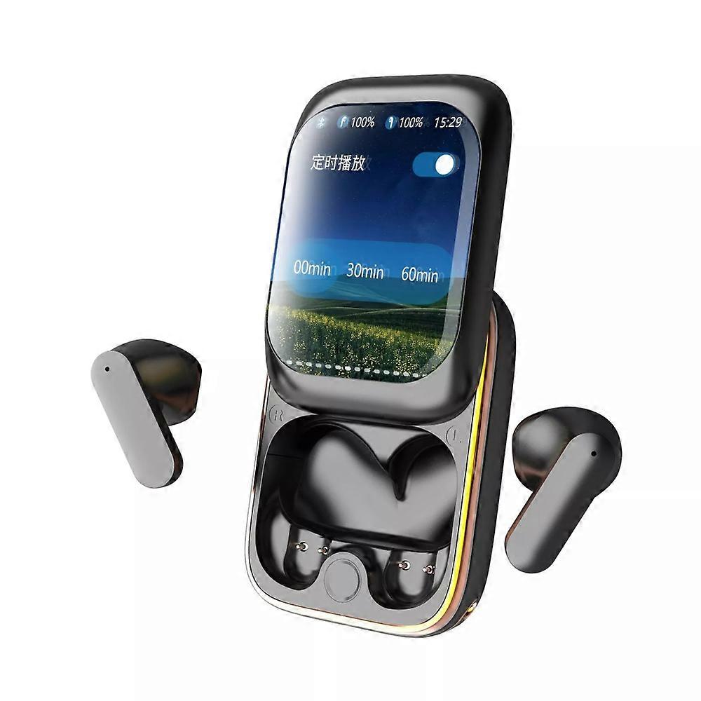 Intelligent Full-Color Touch Screen Slider Earphones 2024 New Music/Game Modes