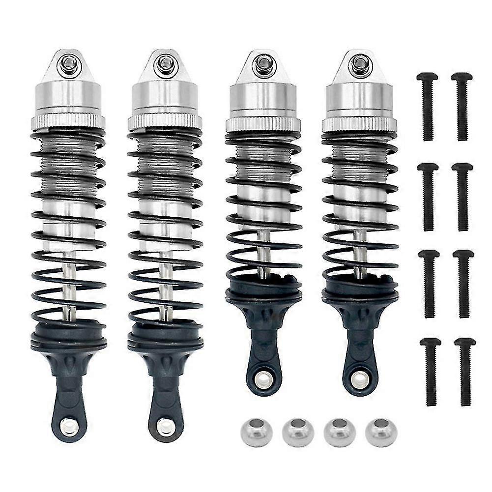 Metal Front and Rear Shock Absorber for Traxxas Slash 4X4 VXL 2WD Rustler Hoss Stampede 1/10 RC Car Upgrades Parts,3