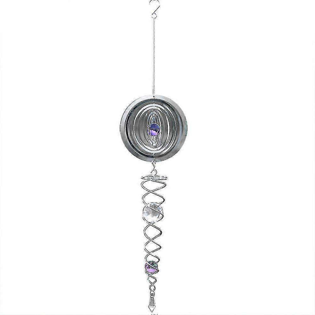 Wind Chimes Mirror Reflective Wire Crystal Ball Wind Chimes
