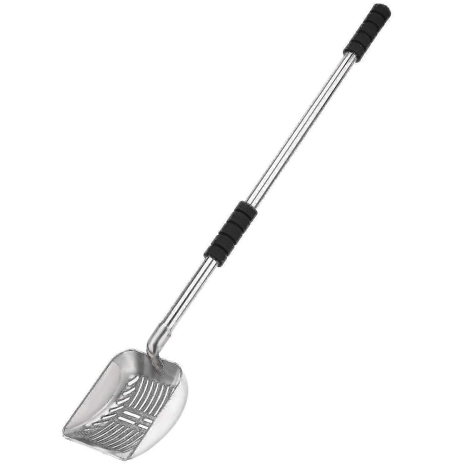 Metal Scoop With Deep Shovel And Long Handle Detachable Stainless Steel Non-stick Sifter With Foam G
