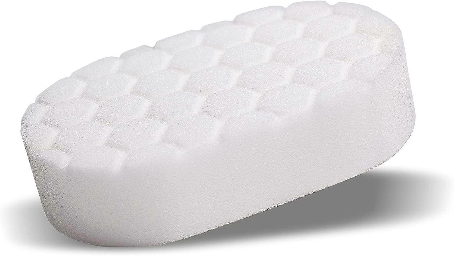 Medium Cut Hand Applicator Pad, White (2.8" x 4.9" x 1")