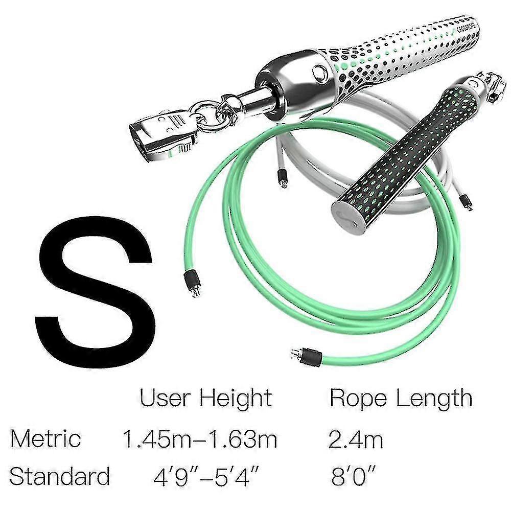 Weighted Jump Rope Jump Rope, High Speed Weighted Premium Tangle-self-locking Screw Jump Ropes Skipping Workout Fitness