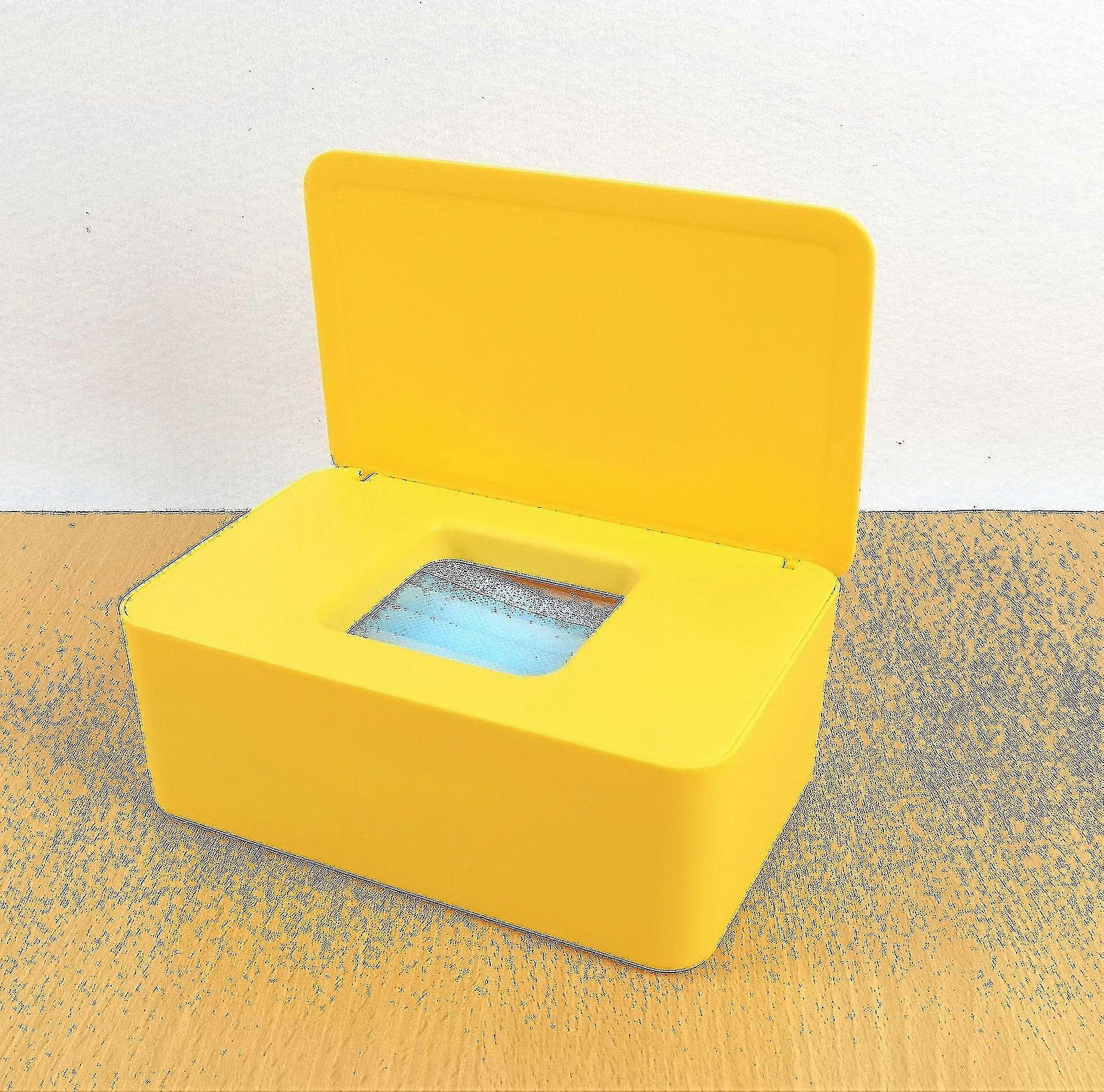 Wet Wipes Storage Box Wipes Dispenser Holder Tissue Storage Box Case With Lid Dustproof