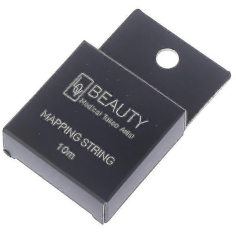 Pre-inked Brow Mapping Thread Strings Pigment String Eyebrow Permanent Makeup-colorblack