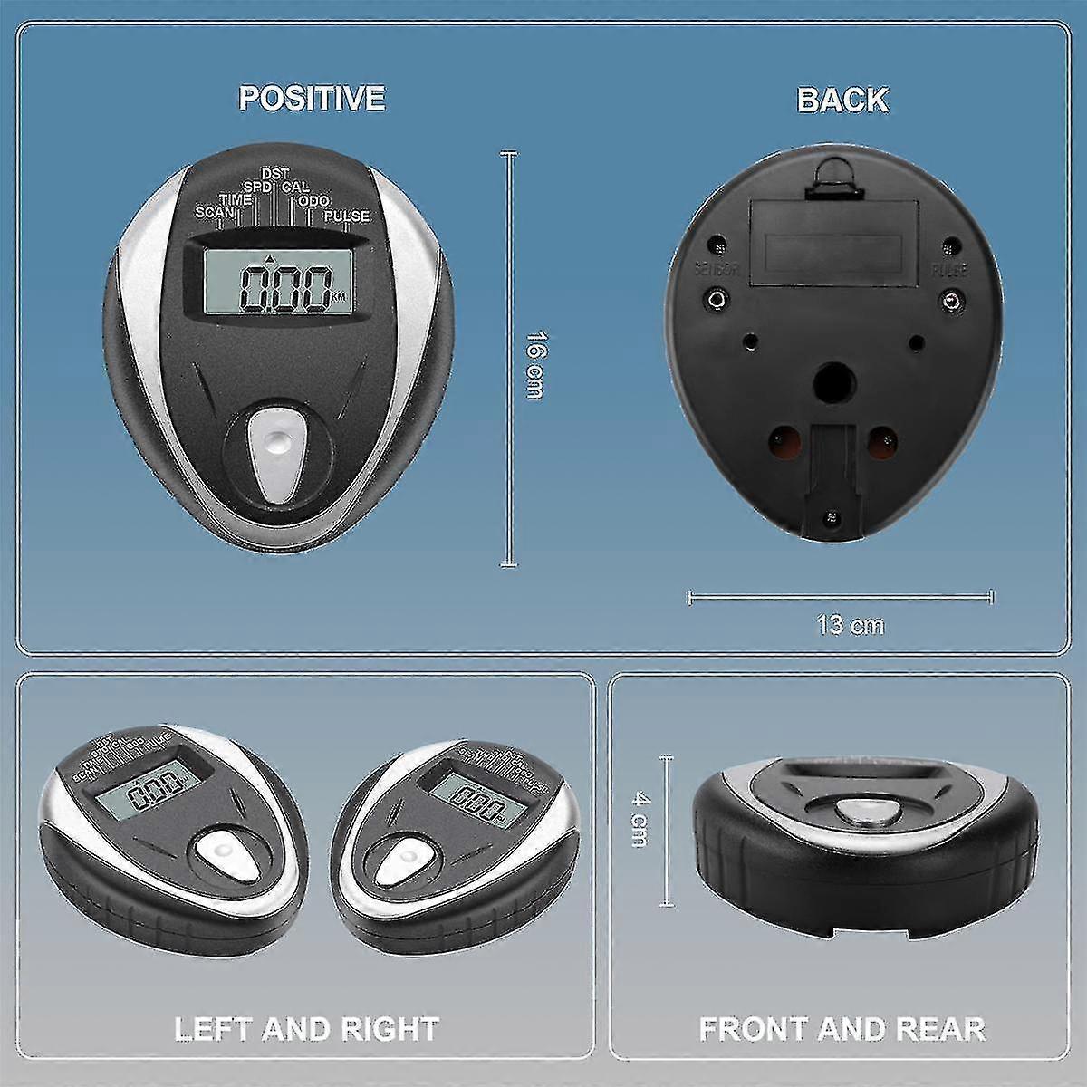 Ersatzmonitor Tachometer für Heimtrainer, Heimtrainer, Herzfrequenz-Tracker, IN