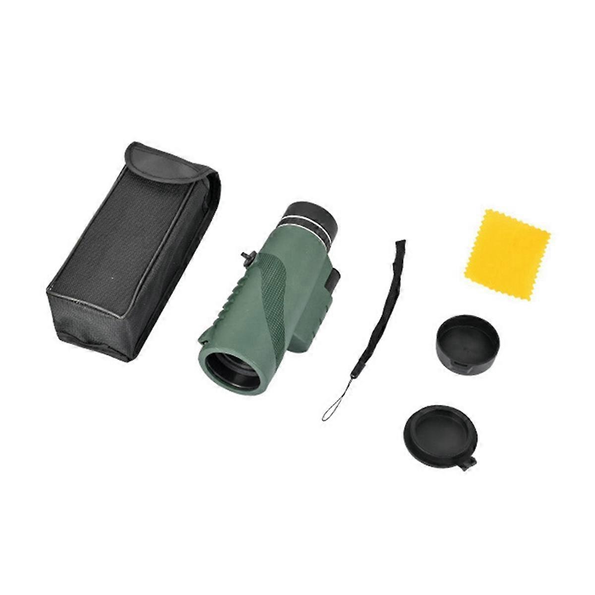 Monoscope 8 Times Mirror 8 Times Magnification Outdoor Equipment Hand-Held Monocular Glasses Green