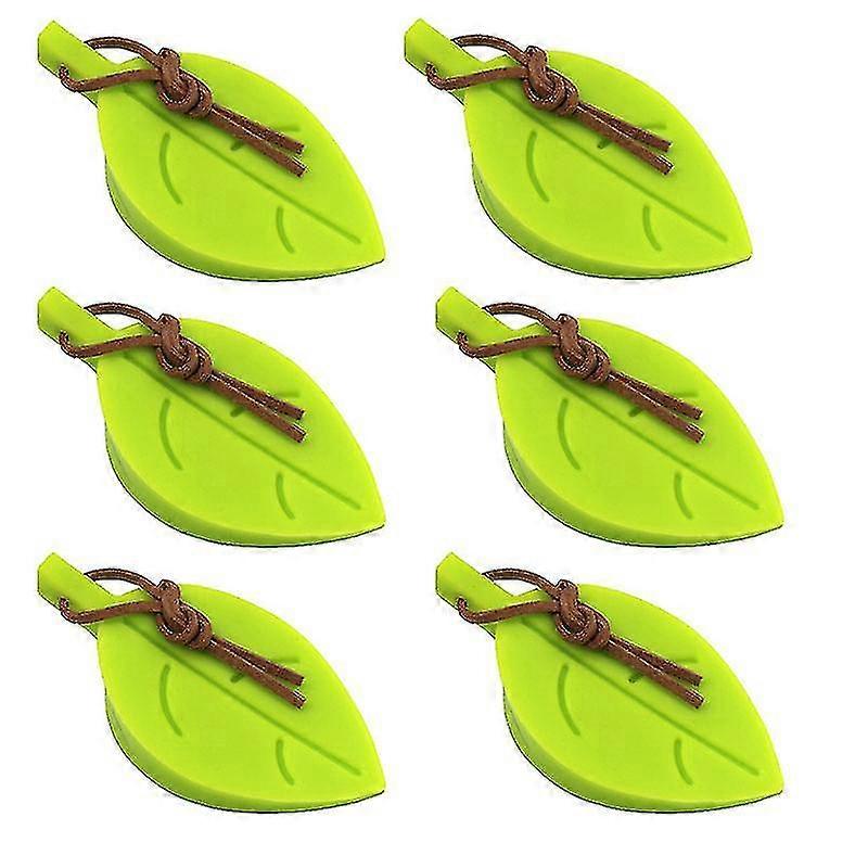 6-pack Leaf Flexible Silic Door And Ow Plug Set With Lanyard Silic Door Plug Wed Finr Protector
