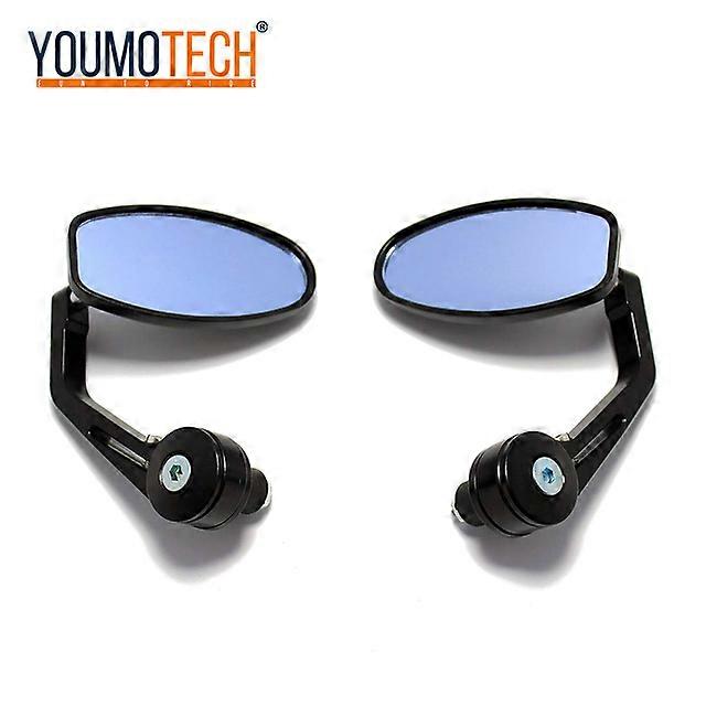 QX Motorcycle Mirror Handlebar Side Handle Bar Ends Mirror FOR YAMAHA R6 R1 MT 09 07 TMAX XMAX WR 125 250 KTM DUKE 690 125 200 390
