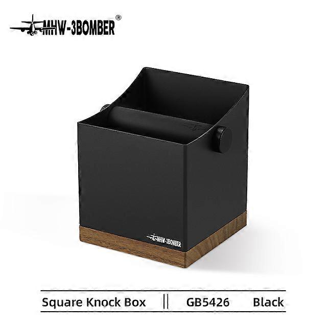 Kaffeereste Klopfbox Espressosatz Abfallbehälter Professionelle Cafe Bar Thekenzubehör Barista-Werkzeuge