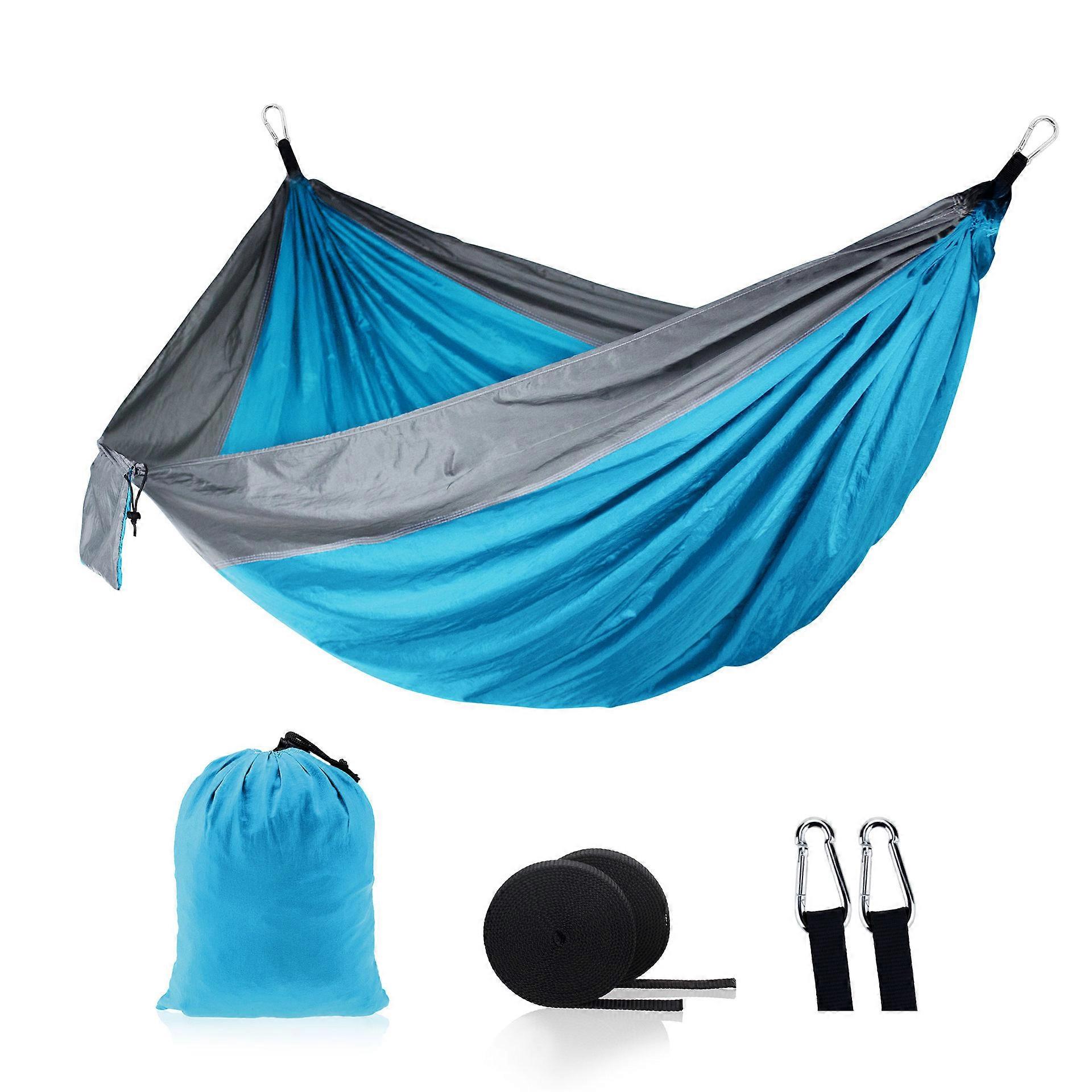 Camping Hammock Double & Single Portable Hammocks With 2 Tree Straps,portable