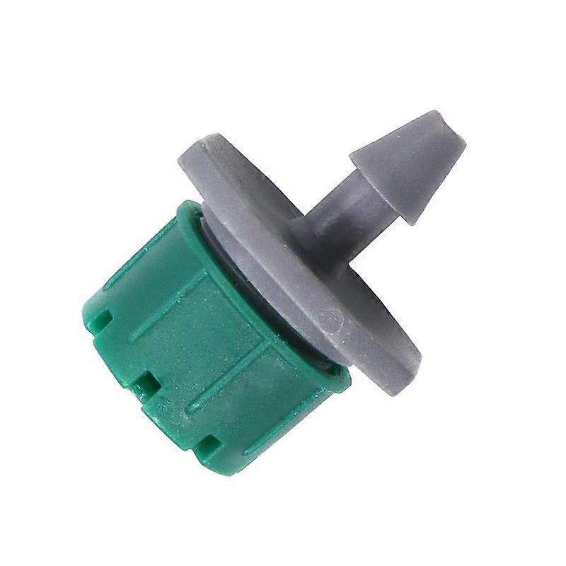 Green 100pcs More Convenient 8 Holes Purple Dripper Pressure Compensation Water Saving Pressure Compensation Adjustable Dripper Irrigati Dripper