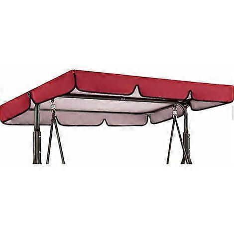 Replacement canopy, suitable for outdoor patio, garden, (canopy cover only) (16411415cm, Red)