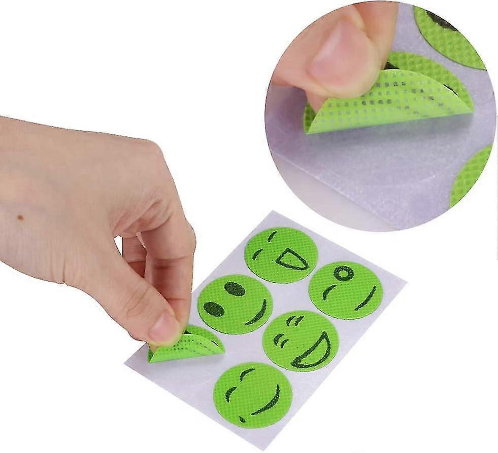 بقع البعوض مبتسم (300pcs)، بقع مكافحة البعوض للأطفال البالغين