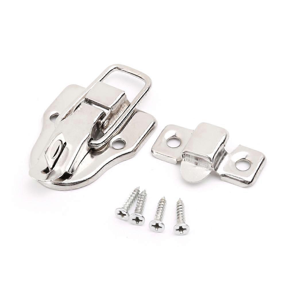 Vintage Toolbox Lock Antique Metal Buckle Suitcase Case Toggle Lock Hasp Latch F