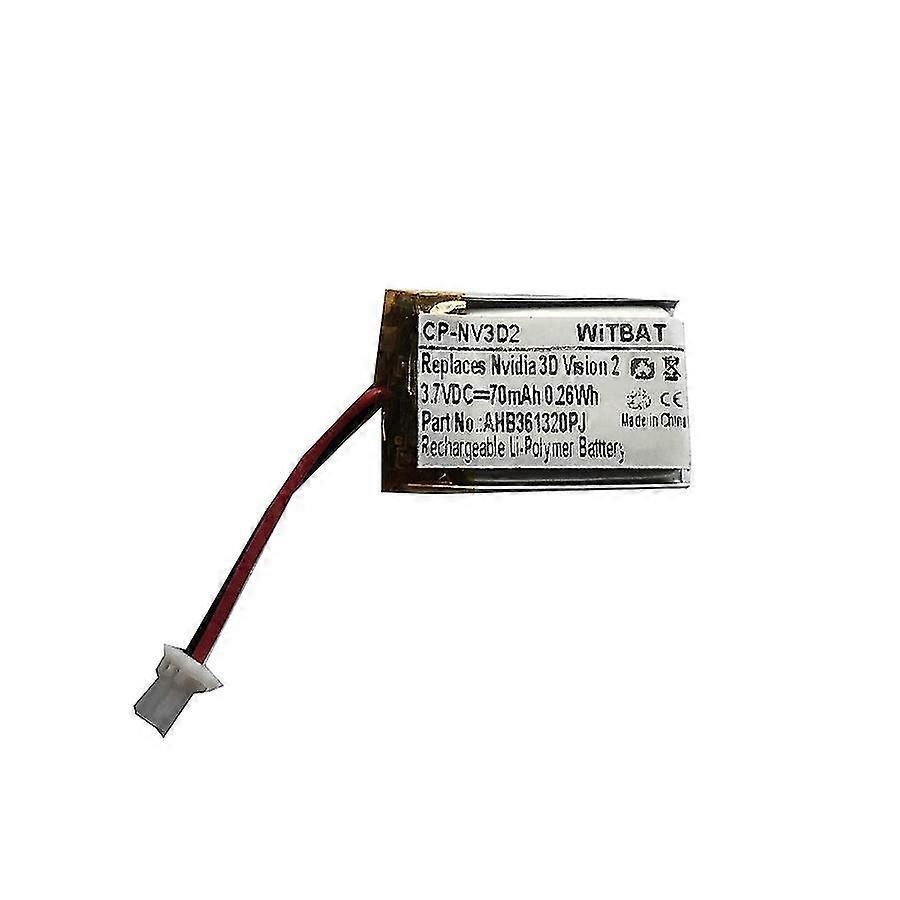 xjEgnet for Nvidia 3d Vision Nvidia 2nd Generasjon 3d Briller Batteri Ahb361320pj