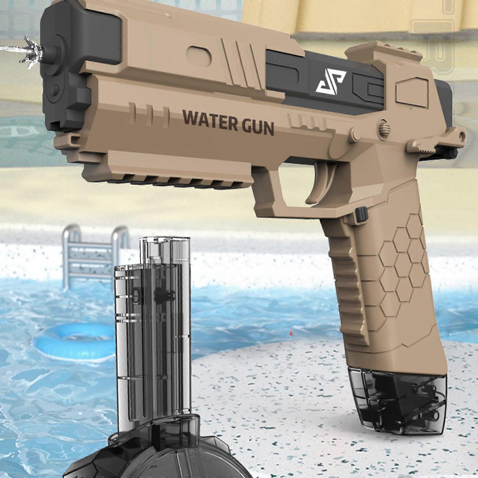 Electric Water Gun High Power Blaster with Rechargeable Battery & Long-Range Shooting
