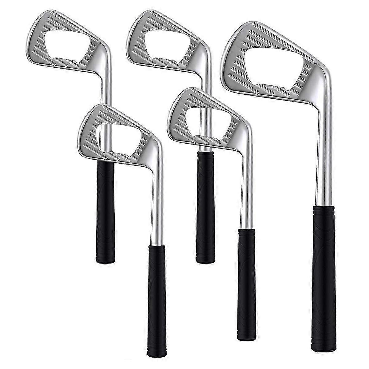 5 قطع نادي الجولف فتاحة زجاجة الجدة البيرة هدية الجولف الديكور فتاحة البيرة للاعب الغولف الجولف محبي البيرة المتحمسين