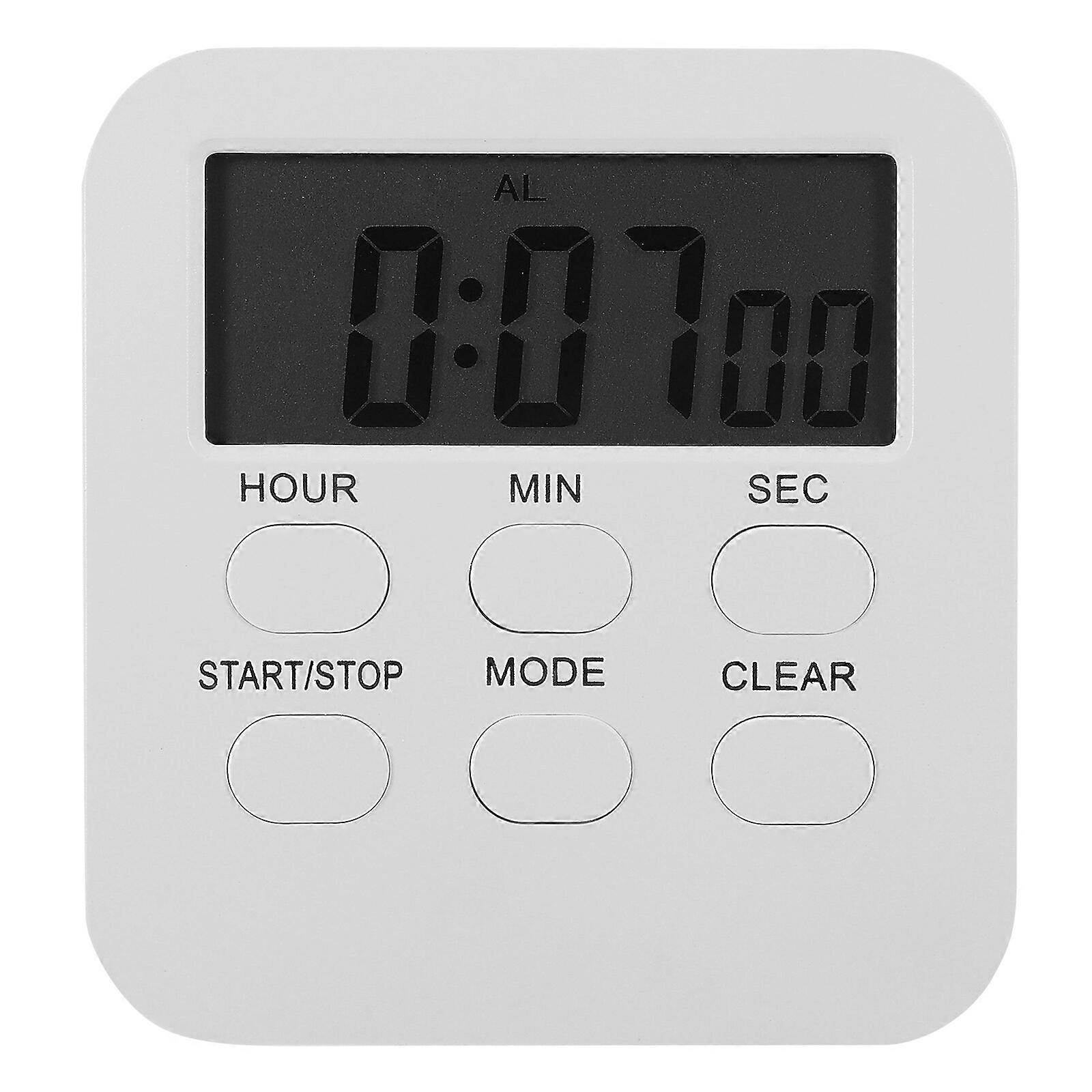 Small Digital Display Timer Silent Timer Kitchen Cooking Desk Timer for Housewives