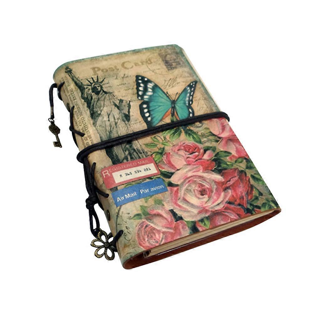 Notebooks Journal Notepad Vintage Sketchbook Spiral Bound Notebook Retro Diary