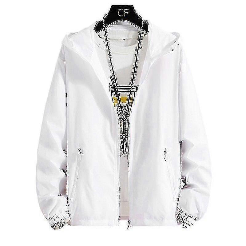 8xl 7xl 6xl بالإضافة إلى حجم الرجال سريع جاف الجلد سترات معطف واقية من الشمس للماء رجالي رقيقة الجيش ملابس خارجية خفيفة للغاية سترة مصدات الرياح