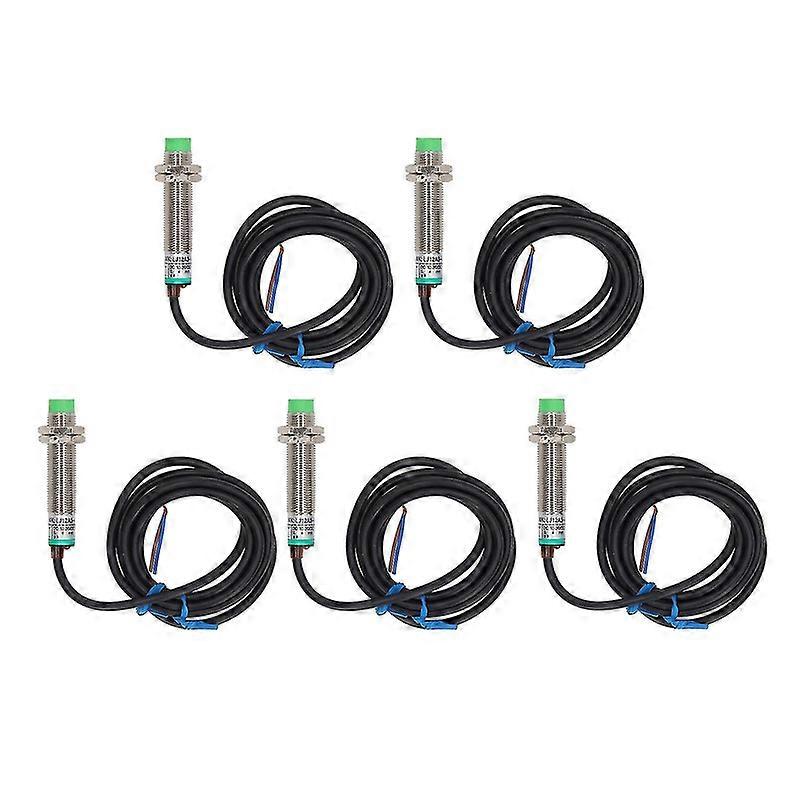 5PCS 10-36VDC 2 Wire NO Proximity Switch Distance Detection Approach Sensor Boris