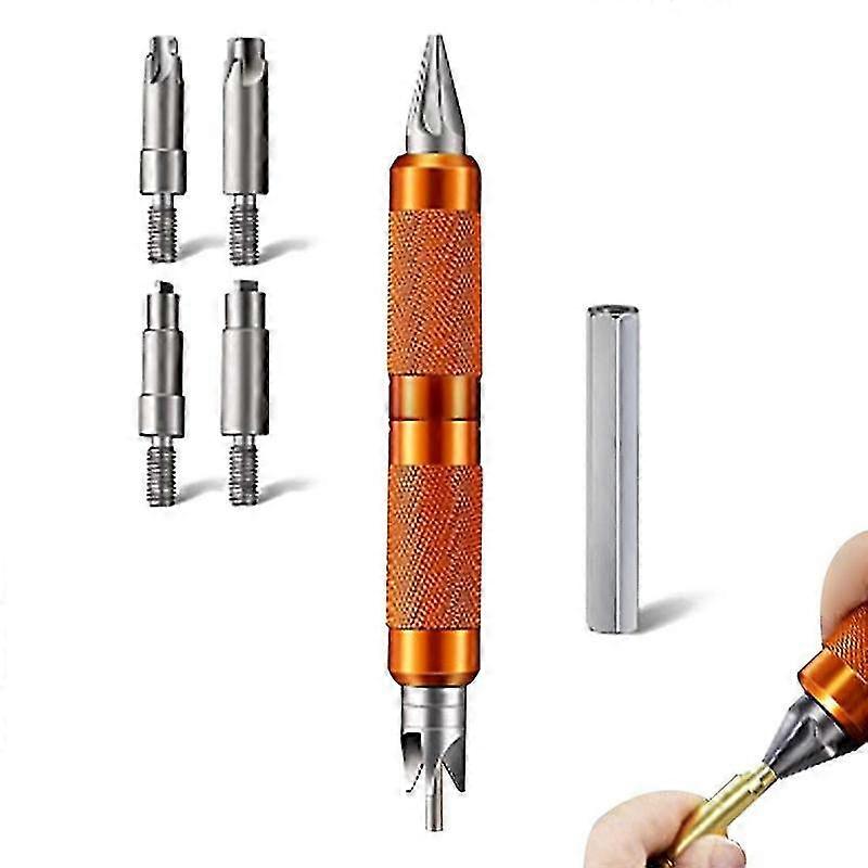 Chamfer Deburring Tools Remove Burr For Newly Cut Pipes External Debur Coverage Metal External Chamfer Deburring Tool To Remove