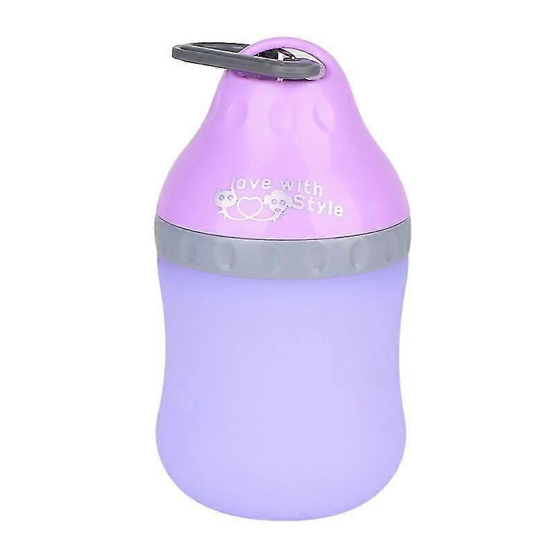 小型犬のためのポータブルペット水ボトル シリコーントラベ
