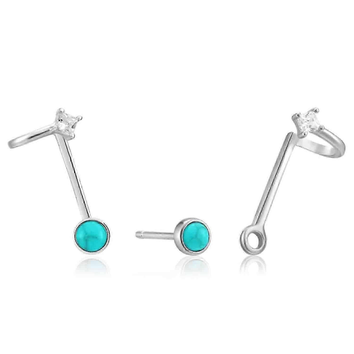 Kvinde Sterling Sølv Øreringe E027-03h