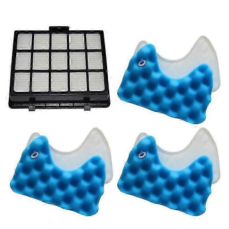 3 Sets Sponge +1pcs Filter For Dj97-00492a Sc6520 Sc6530 Replacement