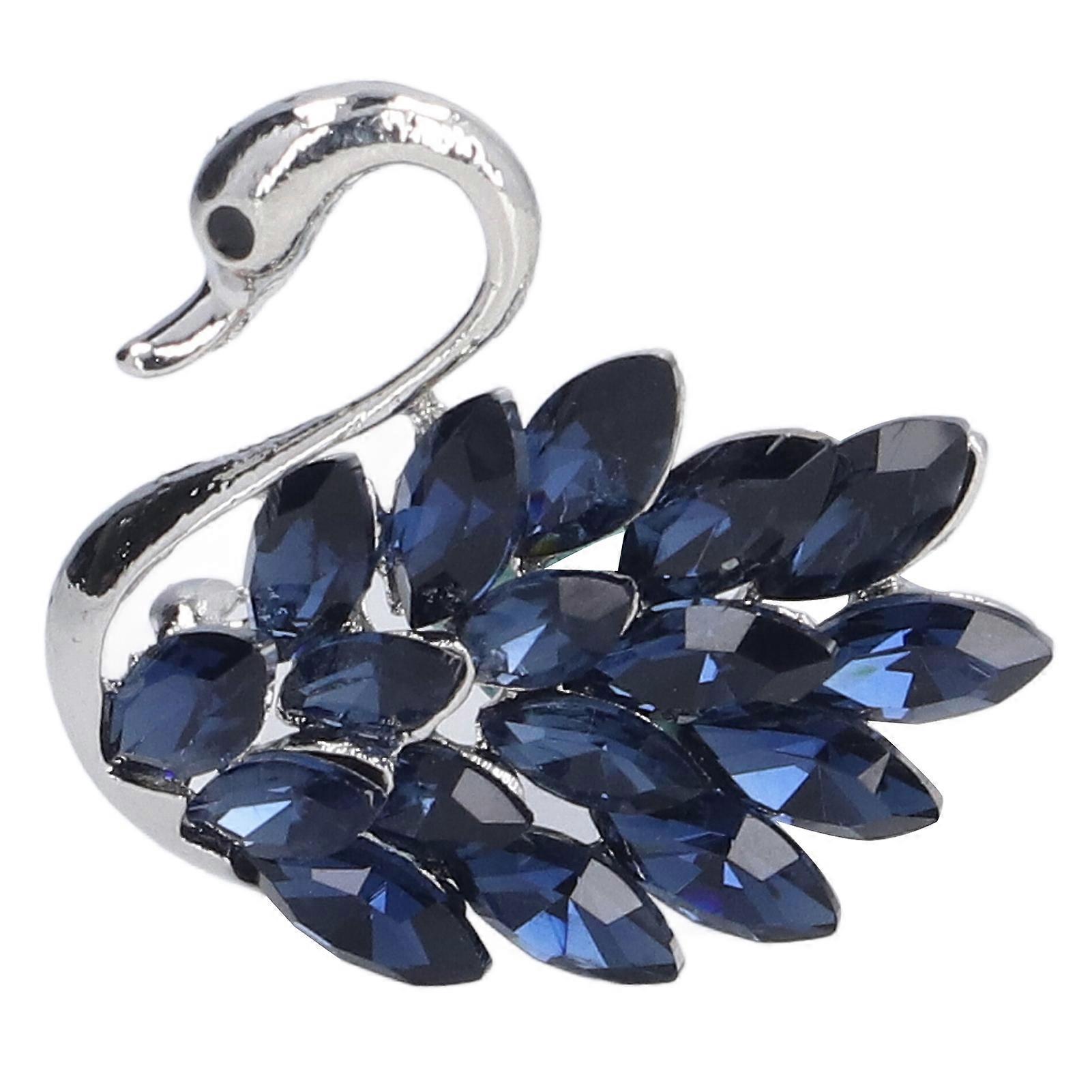 Swan shape unique design brooch, suitable for party date wedding