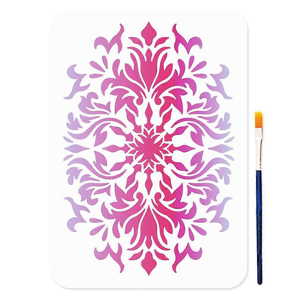 PET Hollow Out Drawing Painting Stencils for DIY Scrapbook Photo Album 210x297mm