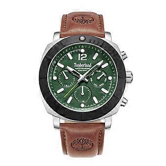 Timberland pyperville Mænds Analog Quartz Watch med koskind armbånd TDWGF0074902