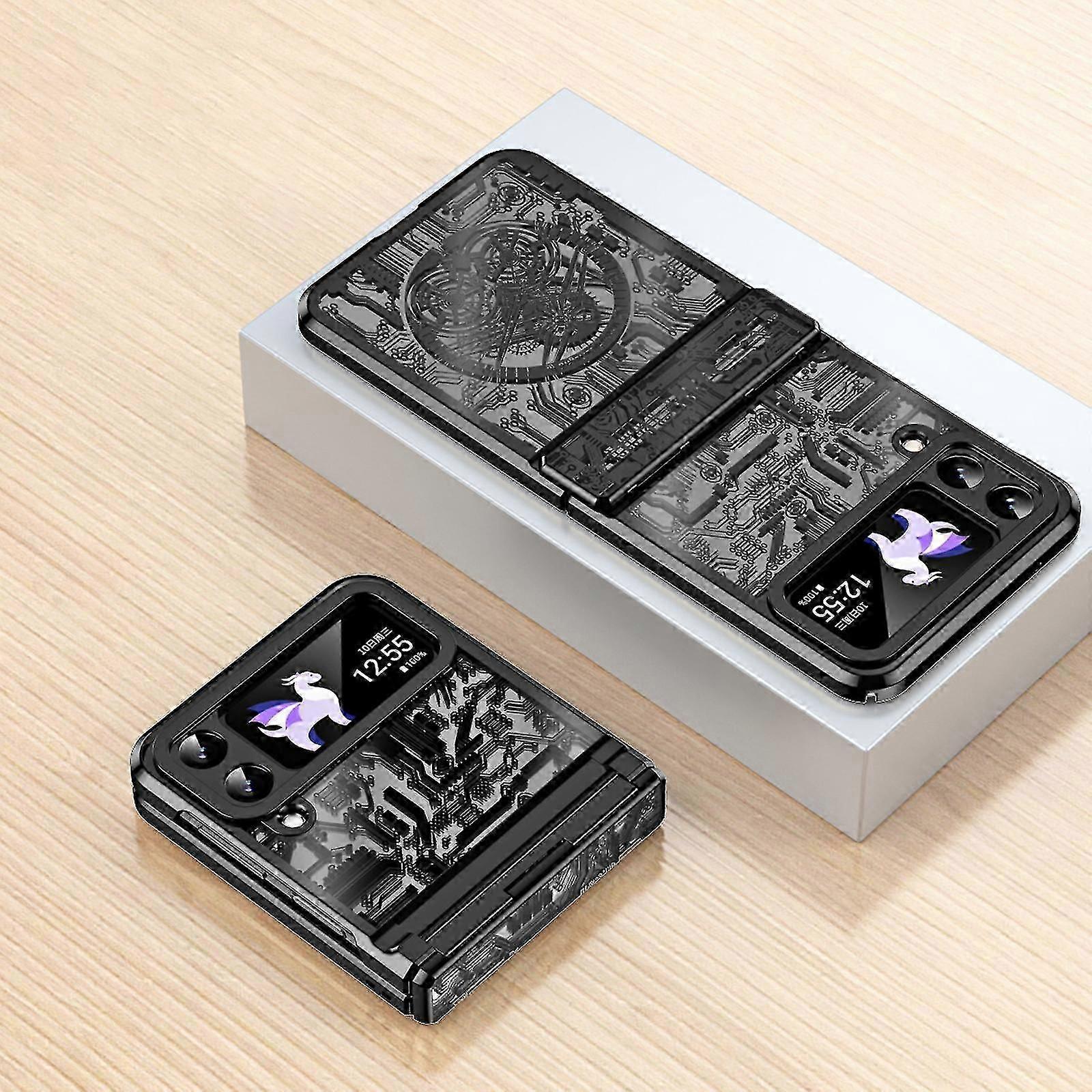 Galaxy Z Flip 5 Case, Samsung Z Flip 5 Case Hinge Protection Shockproof Protective Case For Galaxy Flip 5 5g