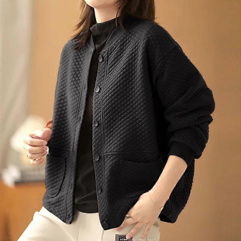 Spring and Autumn Jackets Western Style Loose Large Size Outer Wear Women's All-match Jackets Baseball Uniforms Niche Tops