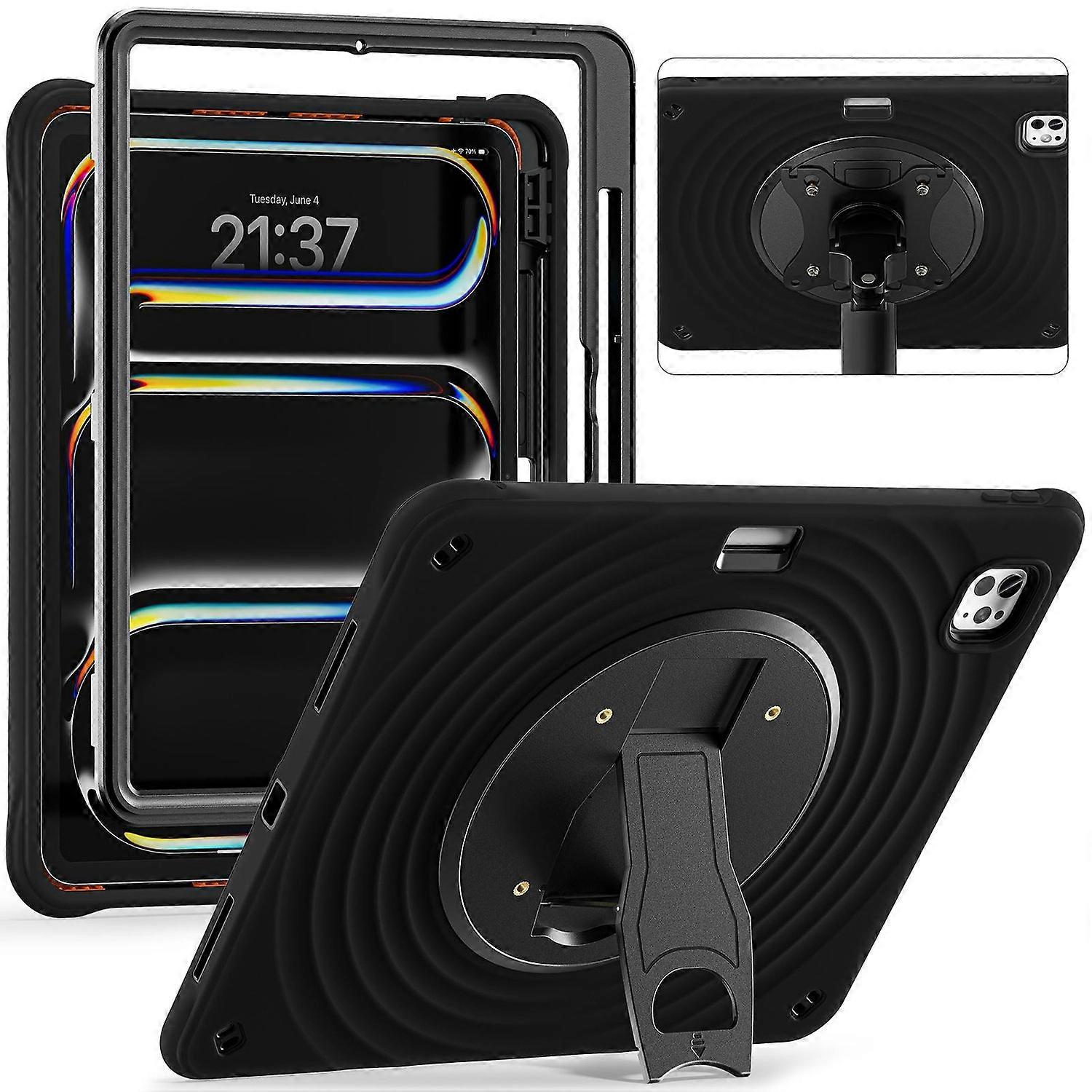 Silicone PC Case For iPad Pro 13 2024