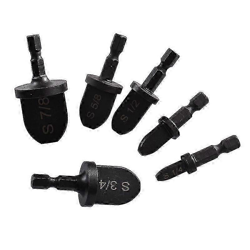 Electric Copper Pipe Expander Set with Hexagonal Handle for Air Conditioning - Black Imperial (6pcs)