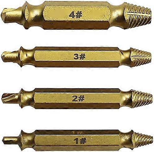 Vysokorýchlostný oceľový zlomený skrutkový extraktor posuvné zuby Extrakčné skrutky Extraktor nástroje na odstránenie