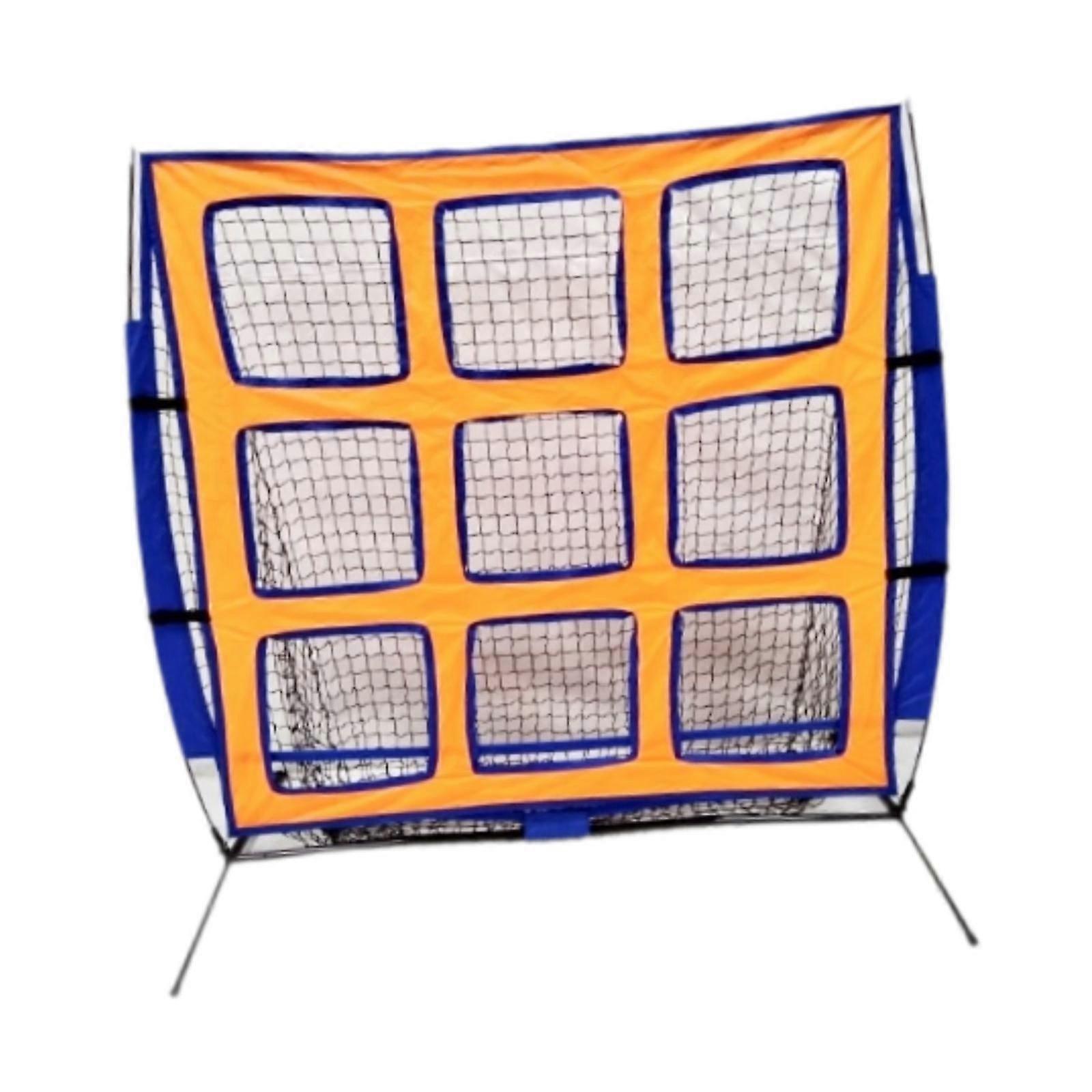 شبكة البيسبول مع 9 جيب منطقة الرمي المستهدف للضرب اصطياد الضرب الضرب بدون بطاقات الأرقام