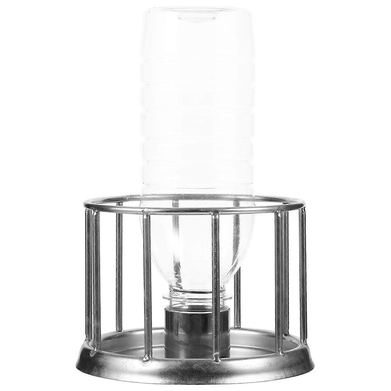 Reptile Water Feeder Reptile Feeder Mini Turtle Water Feeder Stainless Steel Turtle Feeding Basin