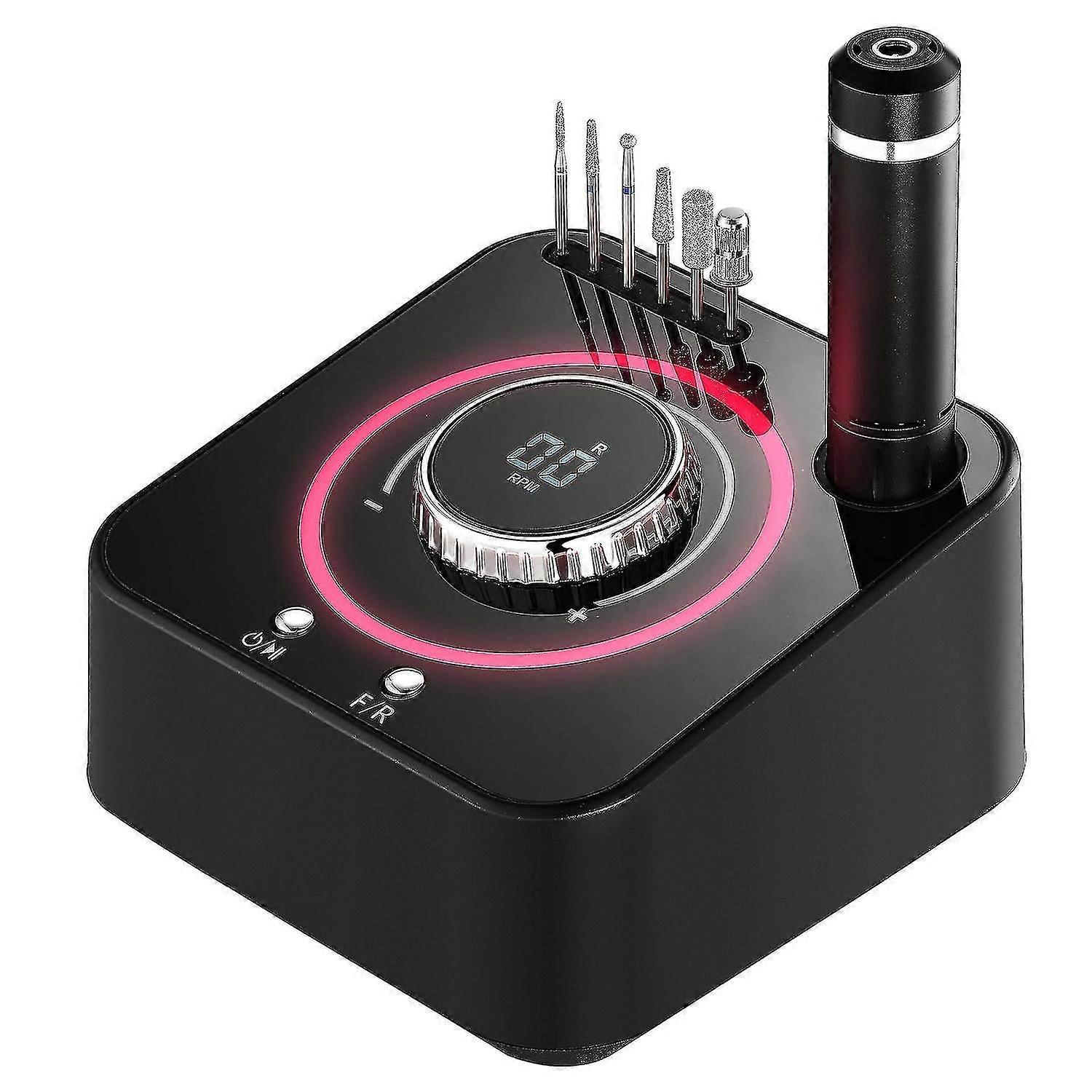 40000rpm Elektrikli Tırnak Matkap Profesyonel Tırnak Makinesi Fırçasız Motor Tırnak Öğütücü