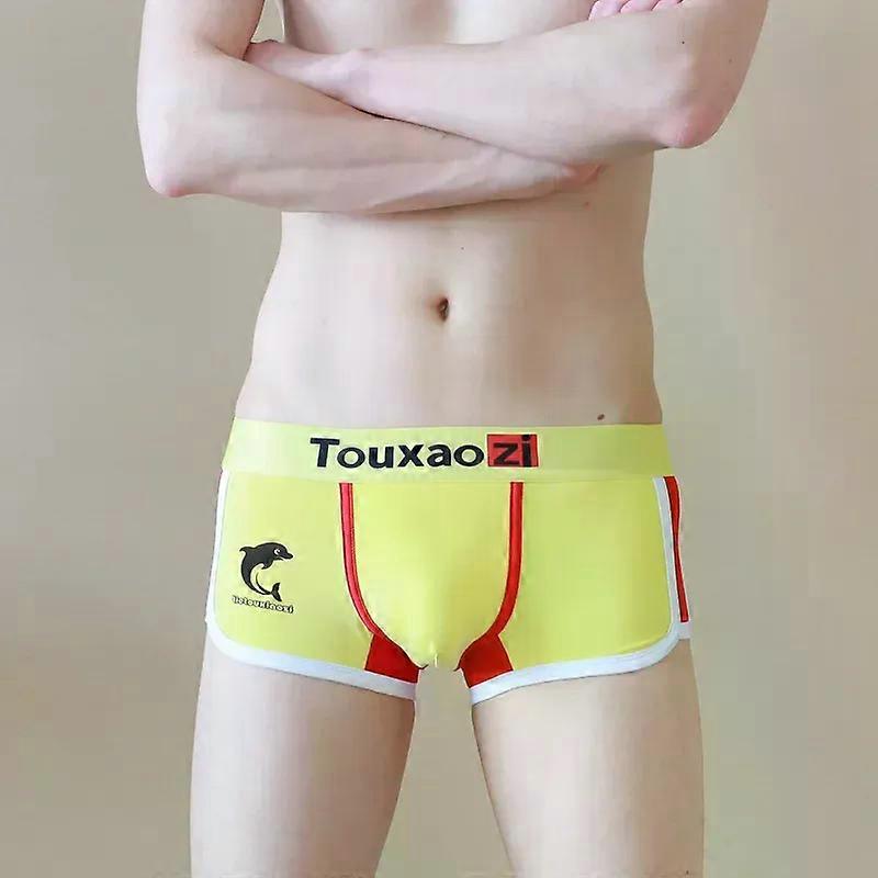 Άνδρες εσώρουχα Βαμβάκι Εσώρουχα Μπόξερ Cueca Ανδρικά Μόδα Τυπωμένο Αναπνεύσιμο σορτς μπόξερ Μοντέρνα Νεανική προσωπικότητα Σώβρακα Homme