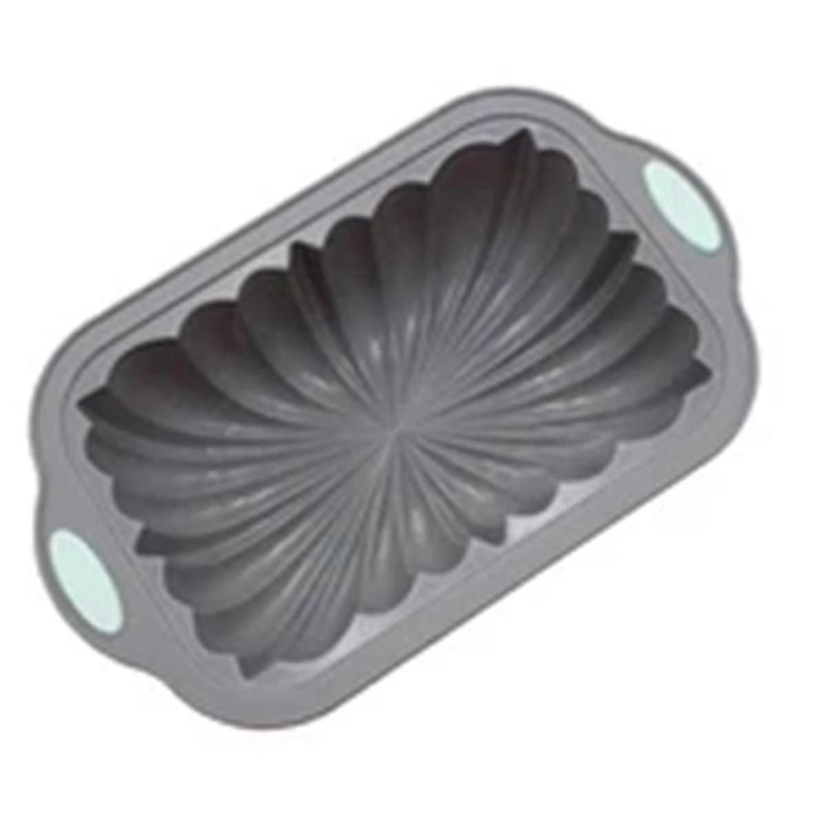 Silikon Brot Kastenform Nordic Design Klassische geriffelte Toastform Metallverstärkter Rahmen Secure Bakin bs