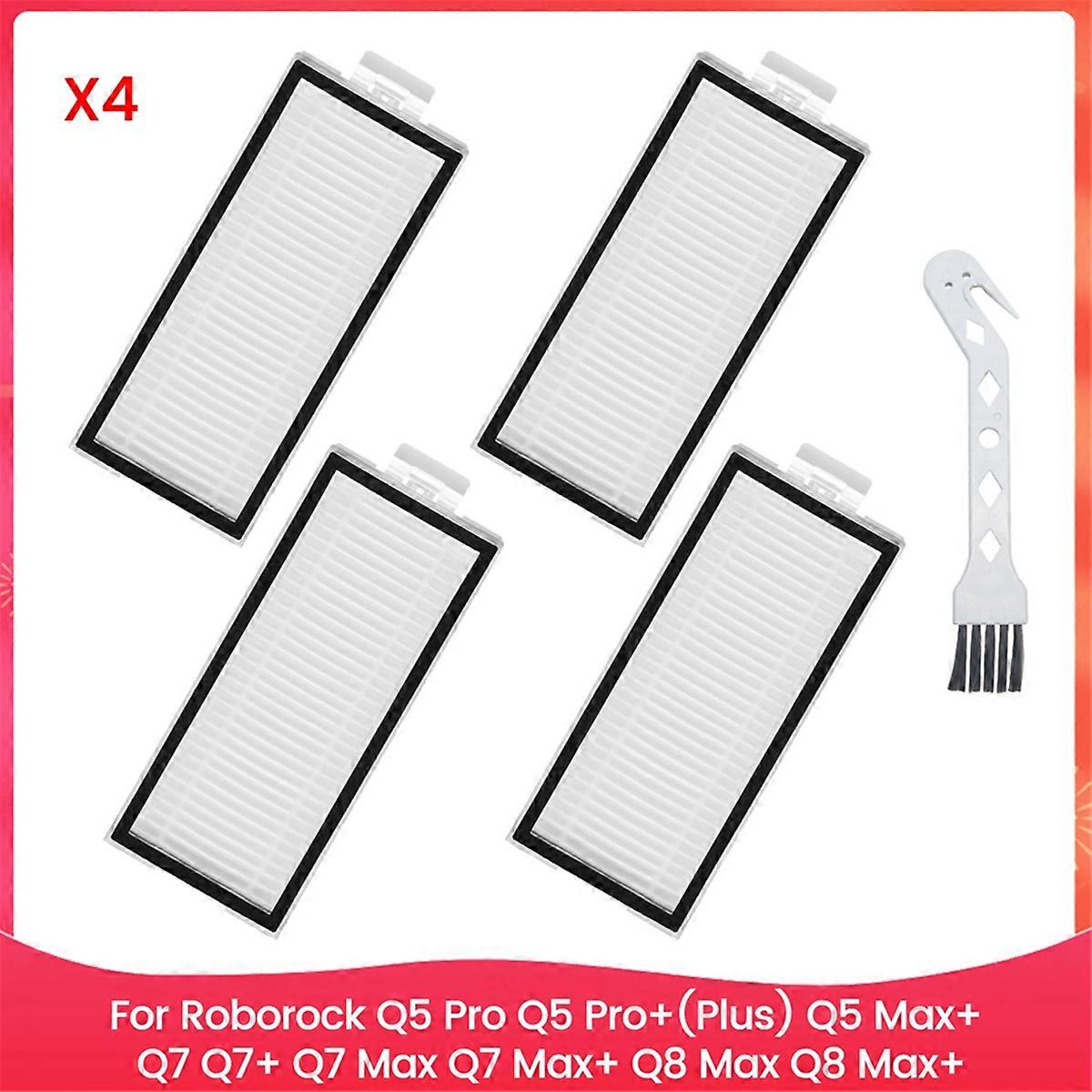 Washable Filter for Roborock Q5Pro Q5 Pro+(Plus) Robot Vacuum Cleaner