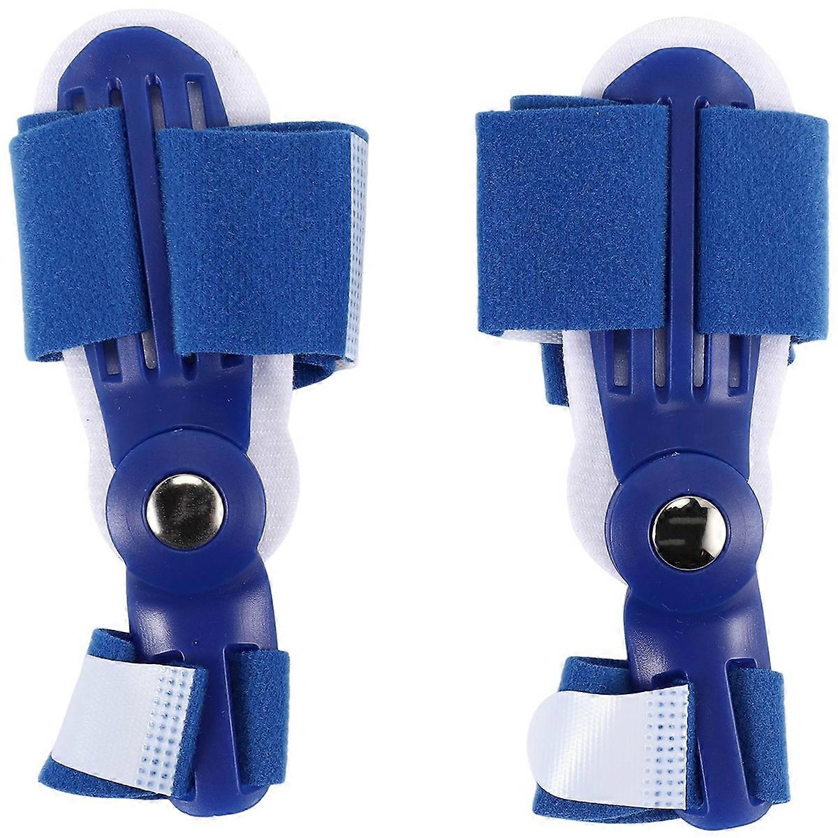 2Pcs Big Toe Separator Hallux Valgus Orthopedic Bone Finger Pedicure Corrector Splint Correction Bun