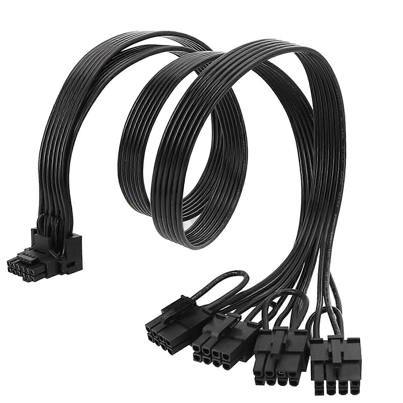 PCI-Express 8Pin to 16Pin Power Supply Cable 4xCPU 8pin to 16pin Power Cord For Corsair RM1000I/RM7501/RM1000X/TX750M 16BK