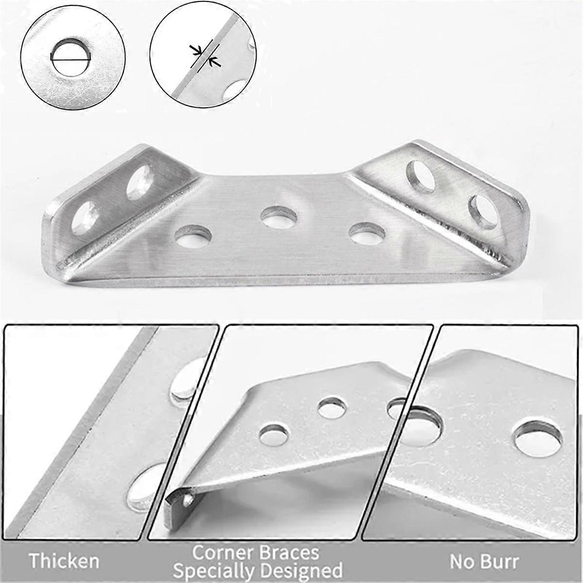 30 Stück Universal-Eckverbinder für Möbel