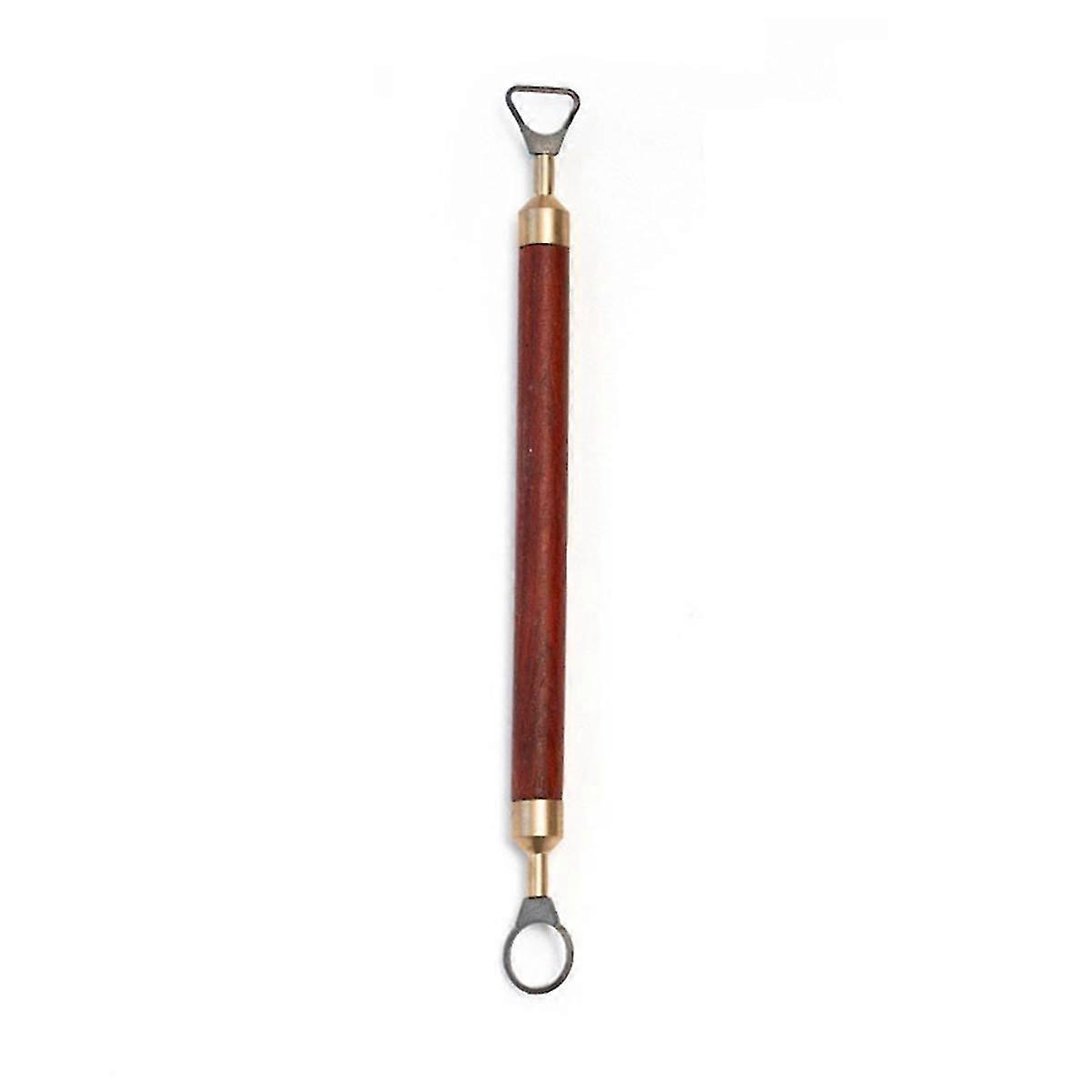 Tungsten Steel Double-Head Trimming Scraper Wooden Handle Sculpture Trimming Ceramic Texture Carvin