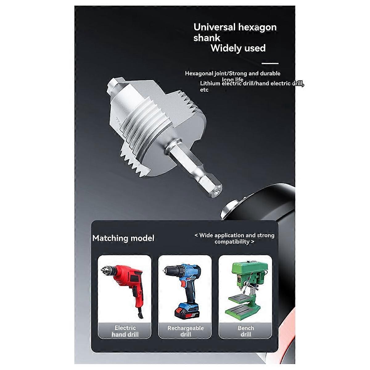 New PPR Lifting Drill Water Pipe Inner Hole Thread Opener