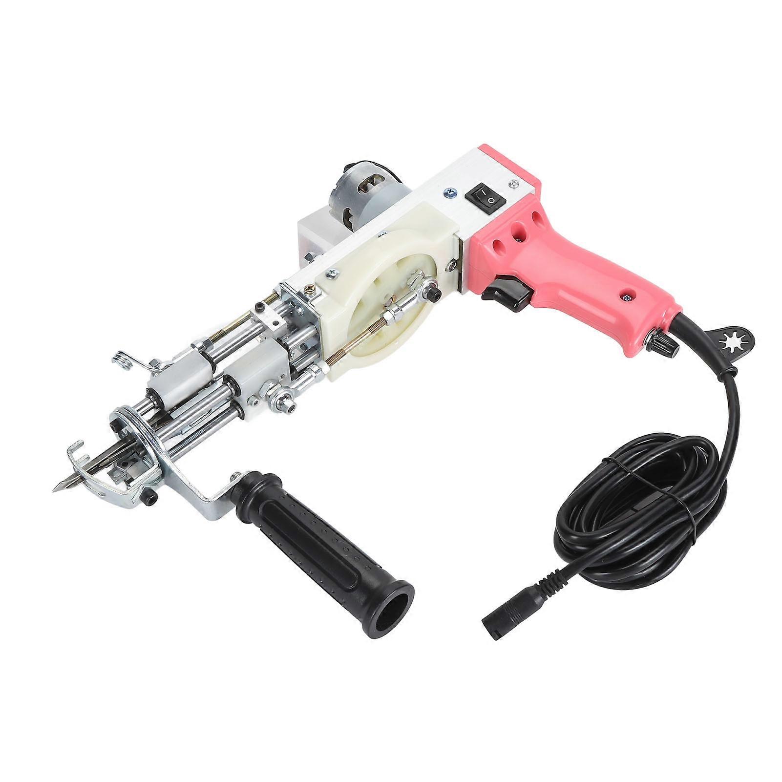 Carpet Tufting Tool Professional 2 in 1 Efficient Safe Carpet Tufting Kit for Beginners for Carpet Making DIY Crafts 100‑240V US Plug F